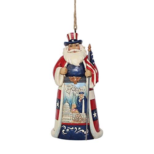 Jim Shore America / American Santa (2)  ornament collectible [Barcode 045544970976] - Main Image 1