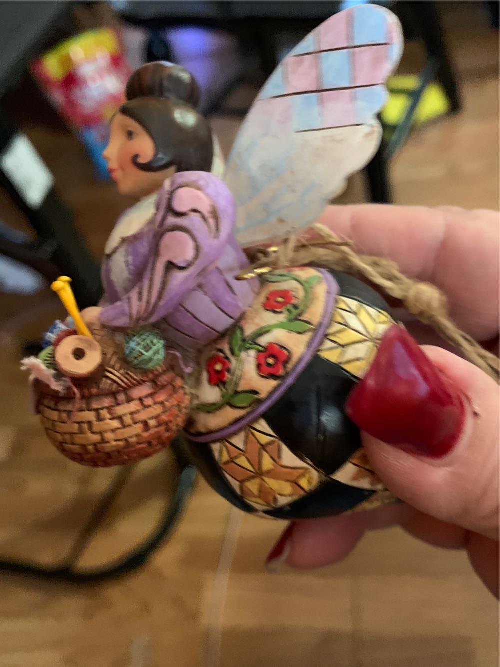 Quilting Bee Angel 4015032  ornament collectible - Main Image 2