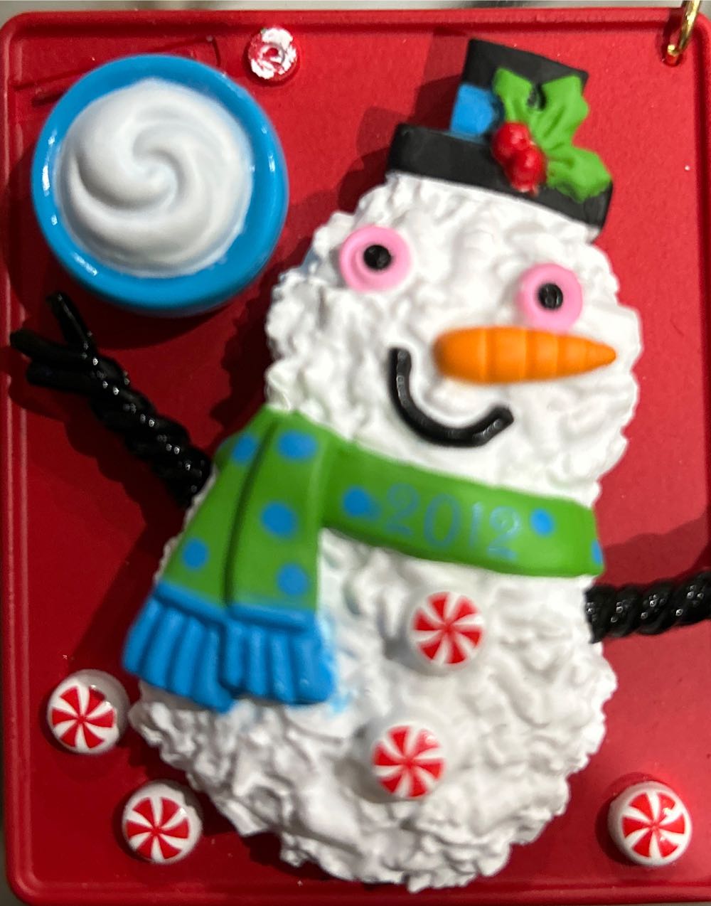 Hallmark Keepsake Captain America Civil War Christmas ”team Iron Man” Holiday Ornament