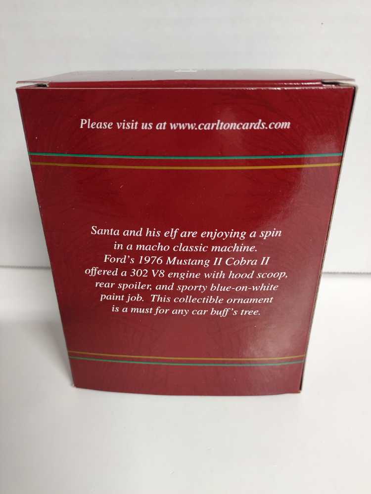 1976 Mustang II Cobra II  ornament collectible [Barcode 661526032441] - Main Image 2