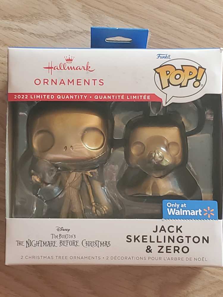 Jack Skellington And Zero - Tim Burton’s The Nightmare Before Christmas (Tim Burton’s The Nightmare Before Christmas) ornament collectible [Barcode 763795798674] - Main Image 2