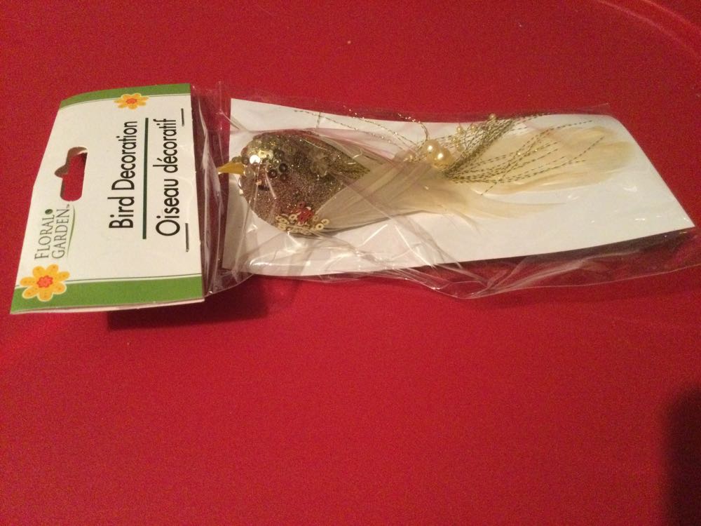 Bird Gold  ornament collectible - Main Image 2