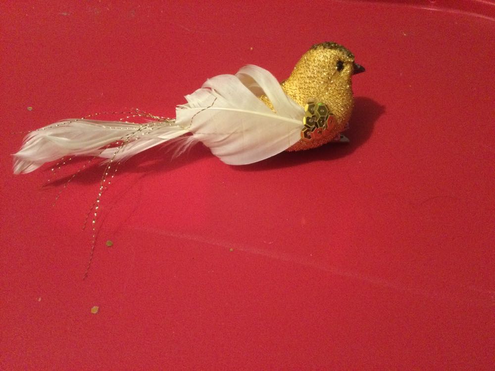 Bird Gold  ornament collectible - Main Image 3