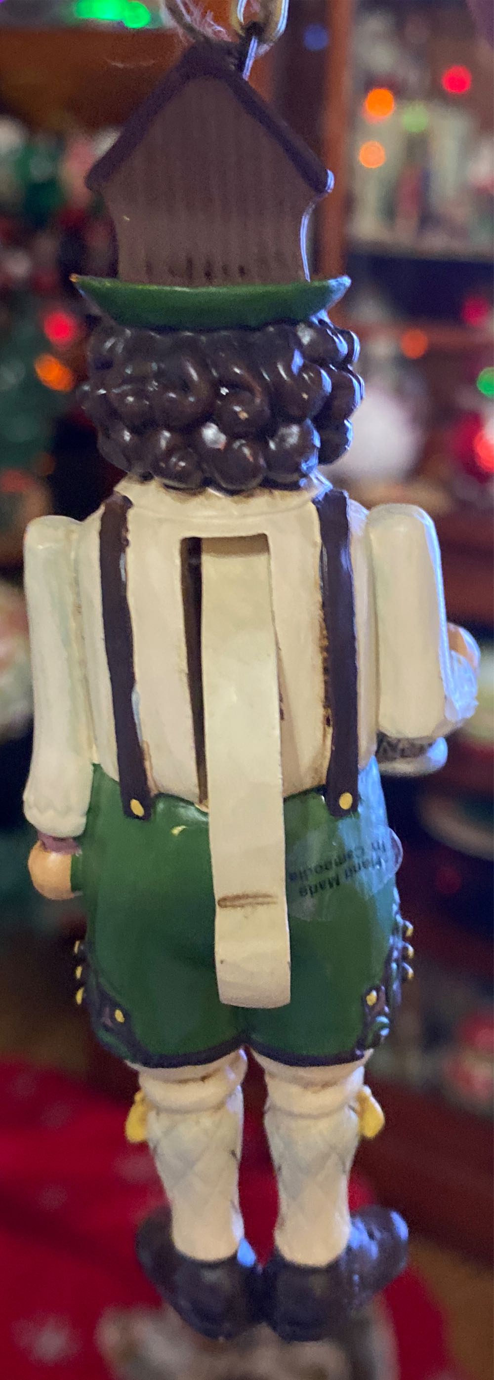 German Nutcracker Ornament 6009471  (Heartwood Creek collection) ornament collectible [Barcode 028399293667] - Main Image 2