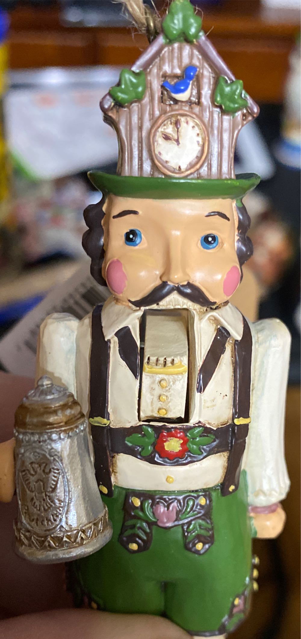 German Nutcracker Ornament 6009471  (Heartwood Creek collection) ornament collectible [Barcode 028399293667] - Main Image 4