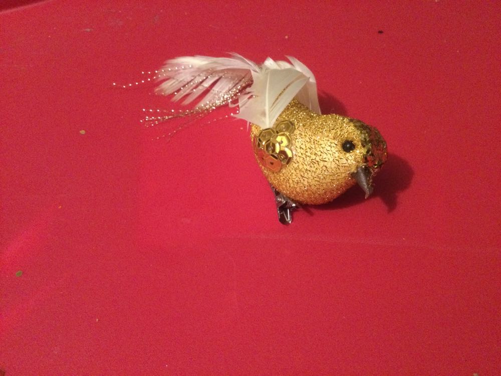 Bird Gold  ornament collectible - Main Image 2