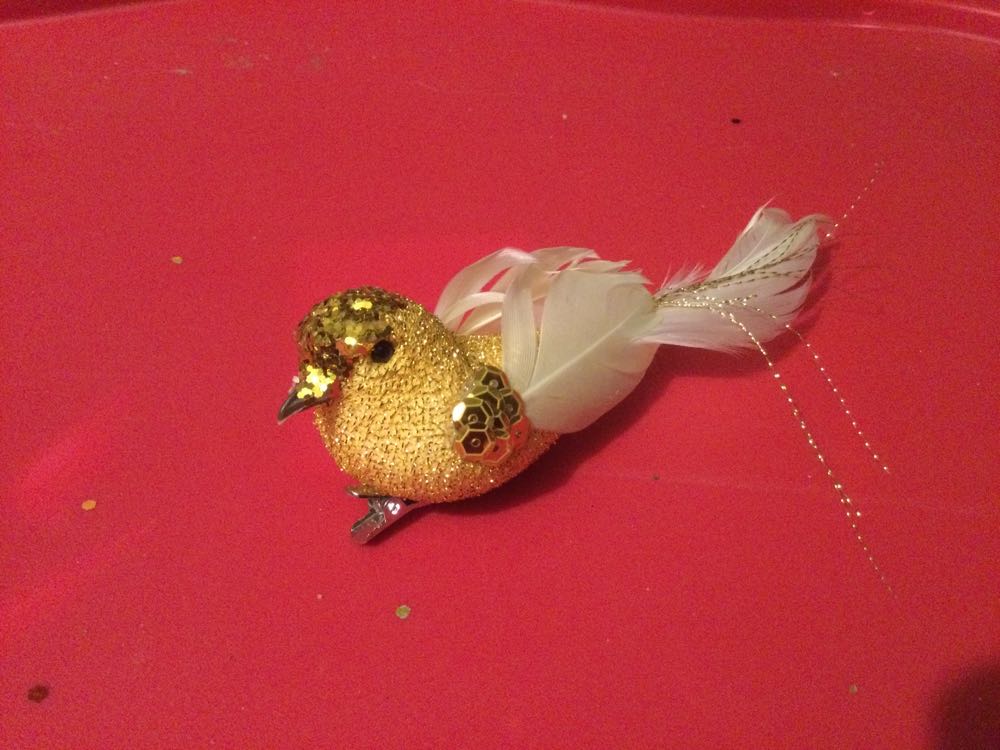 Bird Gold  ornament collectible - Main Image 2