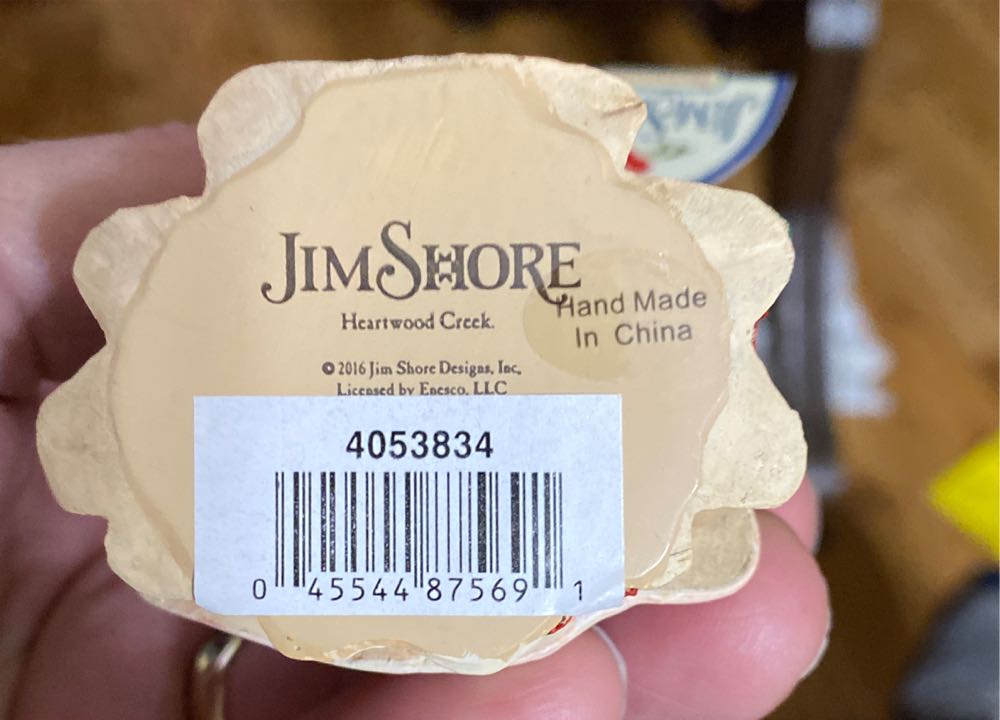 Flowering Festivity Santa With Wreath 4053834 - Christmas Ornaments By Jim Shore (Heartwood Creek collection) ornament collectible - Main Image 3