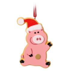 Set Of 4 Hanging Min Ornaments