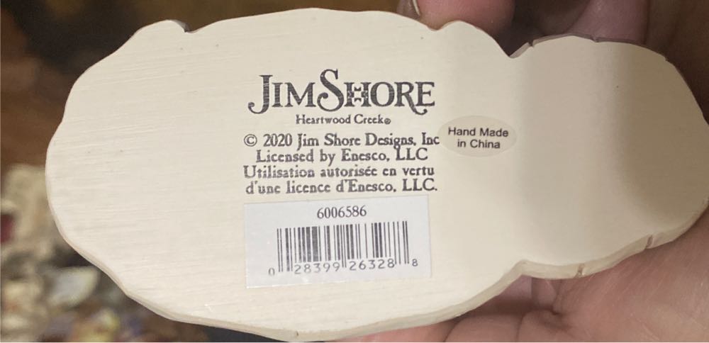 White Woodland Santa With Toybag  (White Woodland) ornament collectible [Barcode 028399263288] - Main Image 3