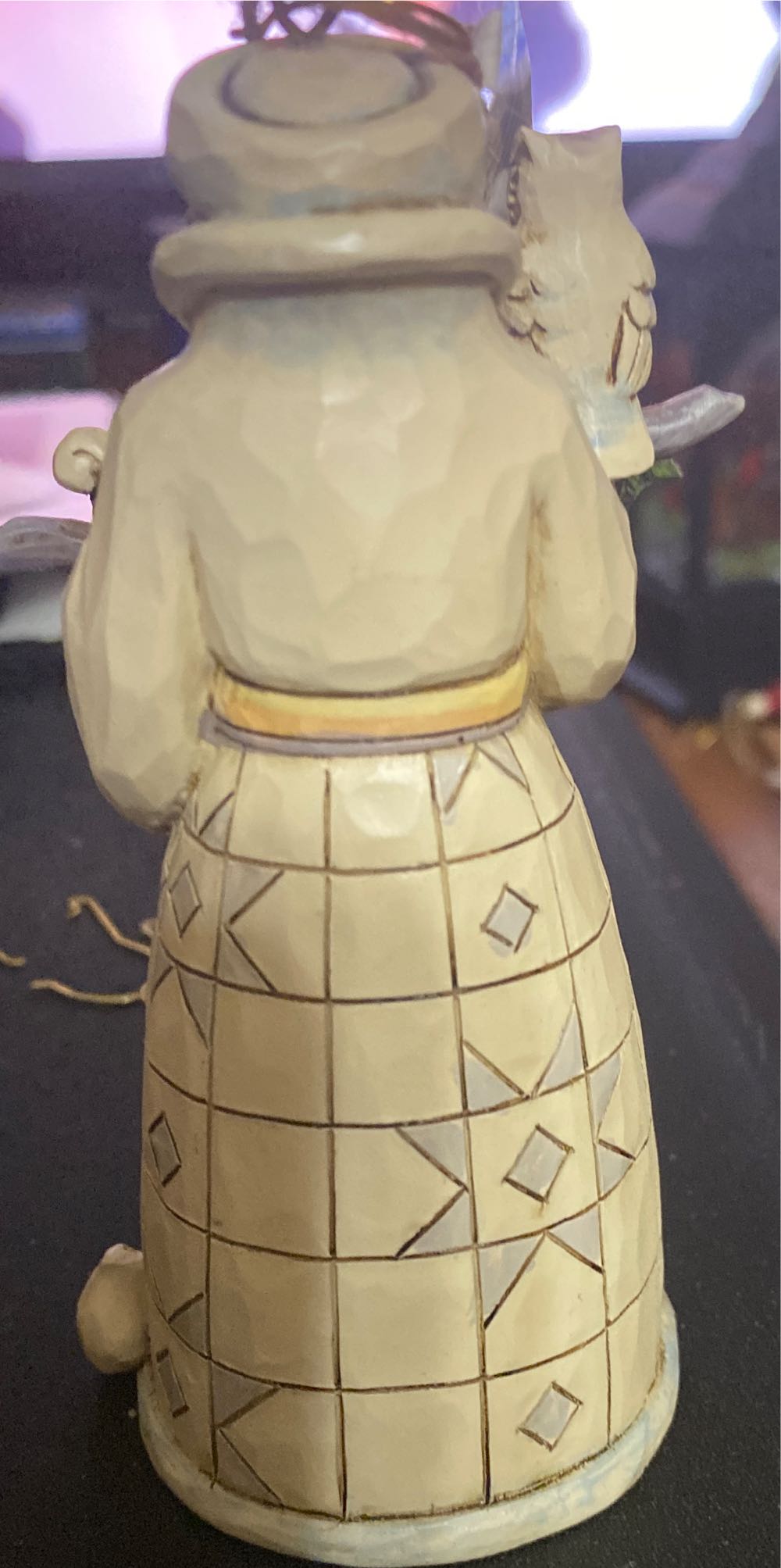 Woodland White  (Santa) ornament collectible [Barcode 045544827287] - Main Image 2