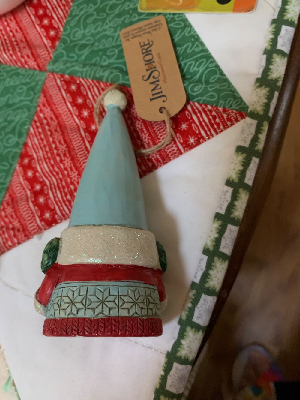 Wonderland Gnome Ornament - Gnome ornament collectible [Barcode 028399323173] - Main Image 2