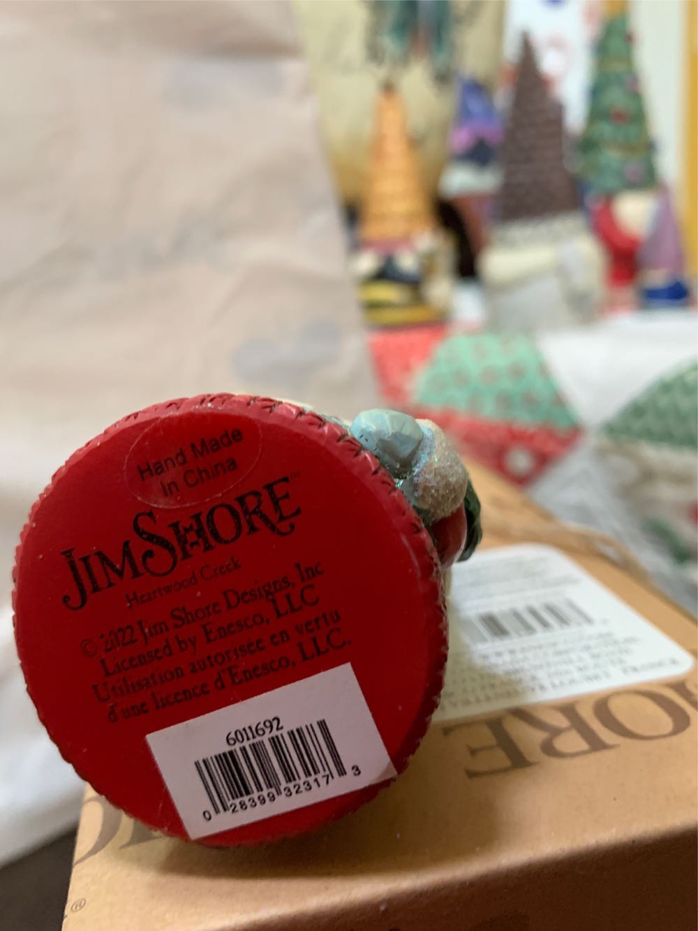 Wonderland Gnome Ornament - Gnome ornament collectible [Barcode 028399323173] - Main Image 4