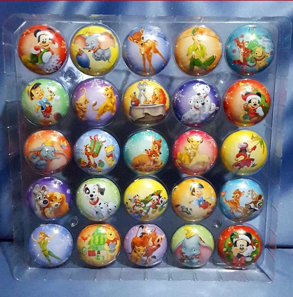 Disney Hallmark Countdown To Christmas Fillable Set 25 Advent Rare  ornament collectible [Barcode 795902378226] - Main Image 3