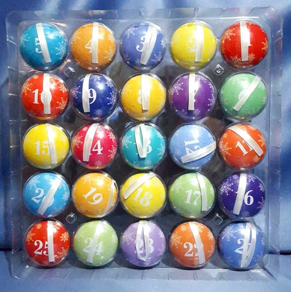 Disney Hallmark Countdown To Christmas Fillable Set 25 Advent Rare  ornament collectible [Barcode 795902378226] - Main Image 4