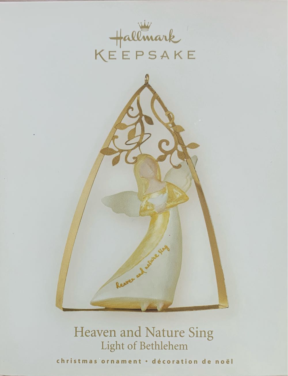Heaven And Nature Sing - Light Of Bethlehem ornament collectible [Barcode 795902056346] - Main Image 2