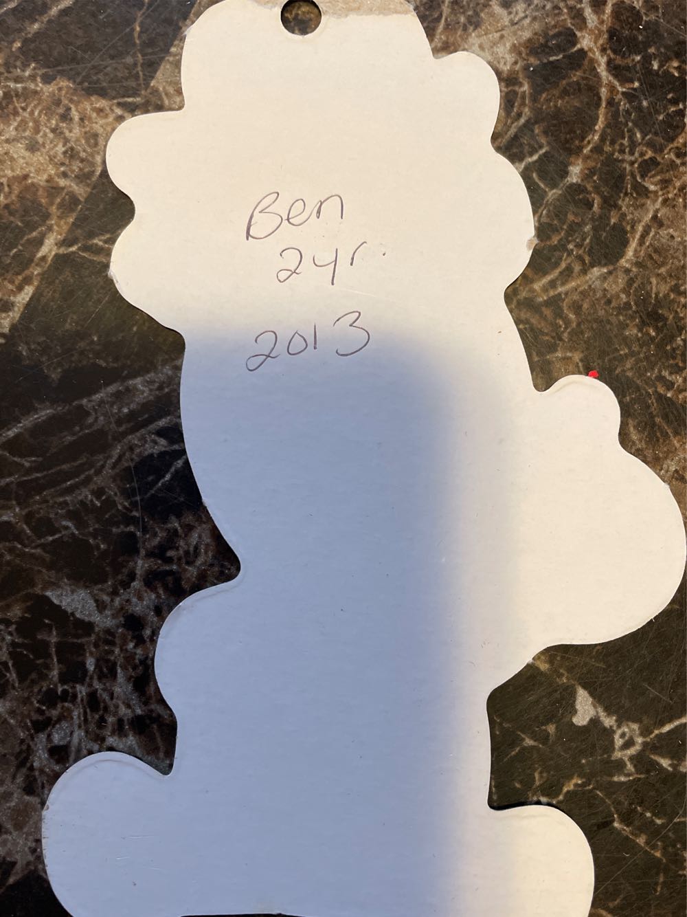 2013 Homemade Reondeer - Ben   ornament collectible - Main Image 2