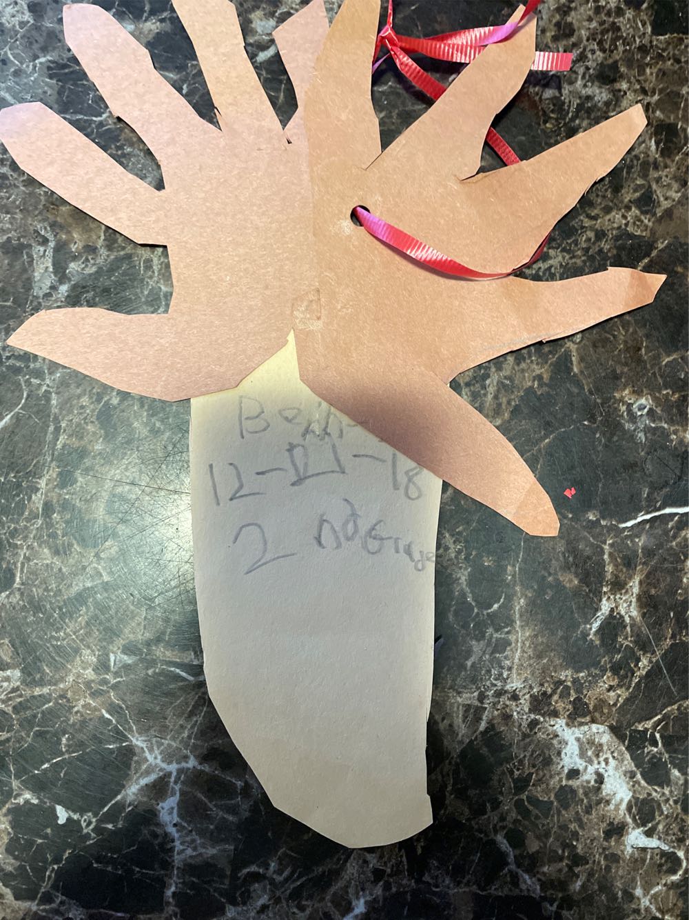 2018 Homemade Reindeer -  Ben   ornament collectible - Main Image 2