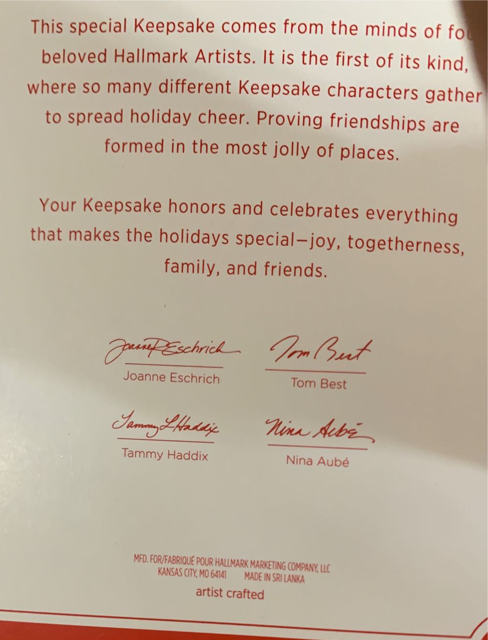 Lets Build A Snowman - Ornament Club Exclusive (Hallmark KOC Member Exclusive, Membership Box) ornament collectible - Main Image 2