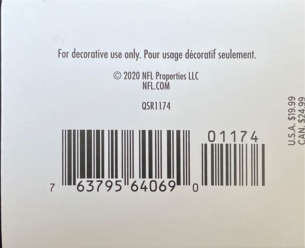 New Hallmark Keepsake Philadelphia Eagles Magic Sound  ornament collectible [Barcode 763795640690] - Main Image 2