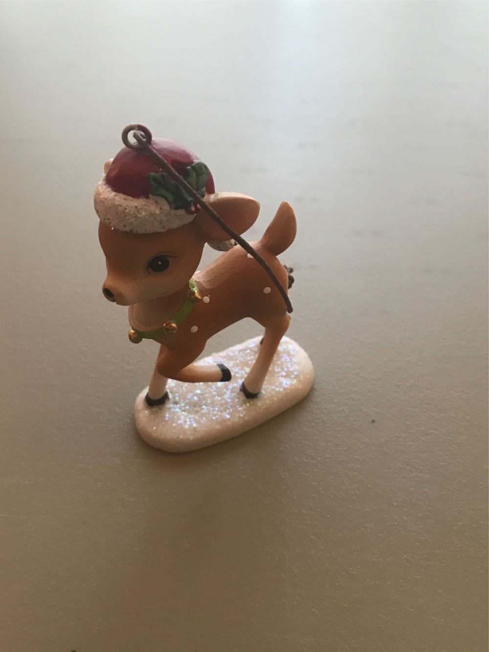 Lefton - White - Holly Berry - Christmas Tree - Plate - 7750