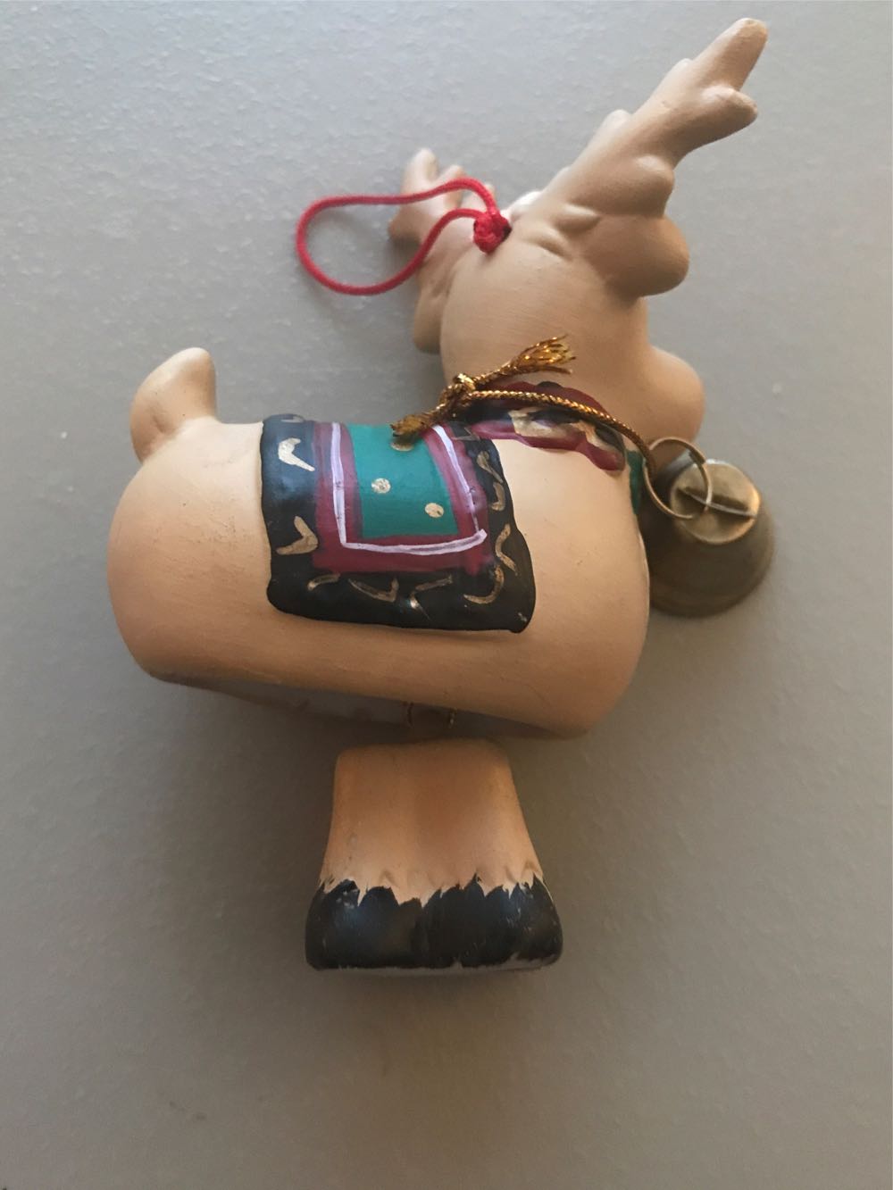 Reindeer Bell  ornament collectible - Main Image 2