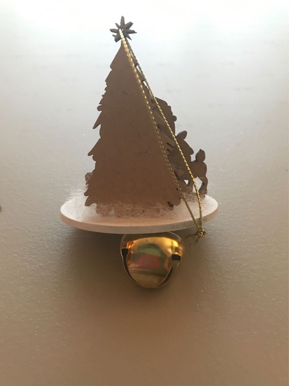 Rudolph & Santa  ornament collectible - Main Image 2