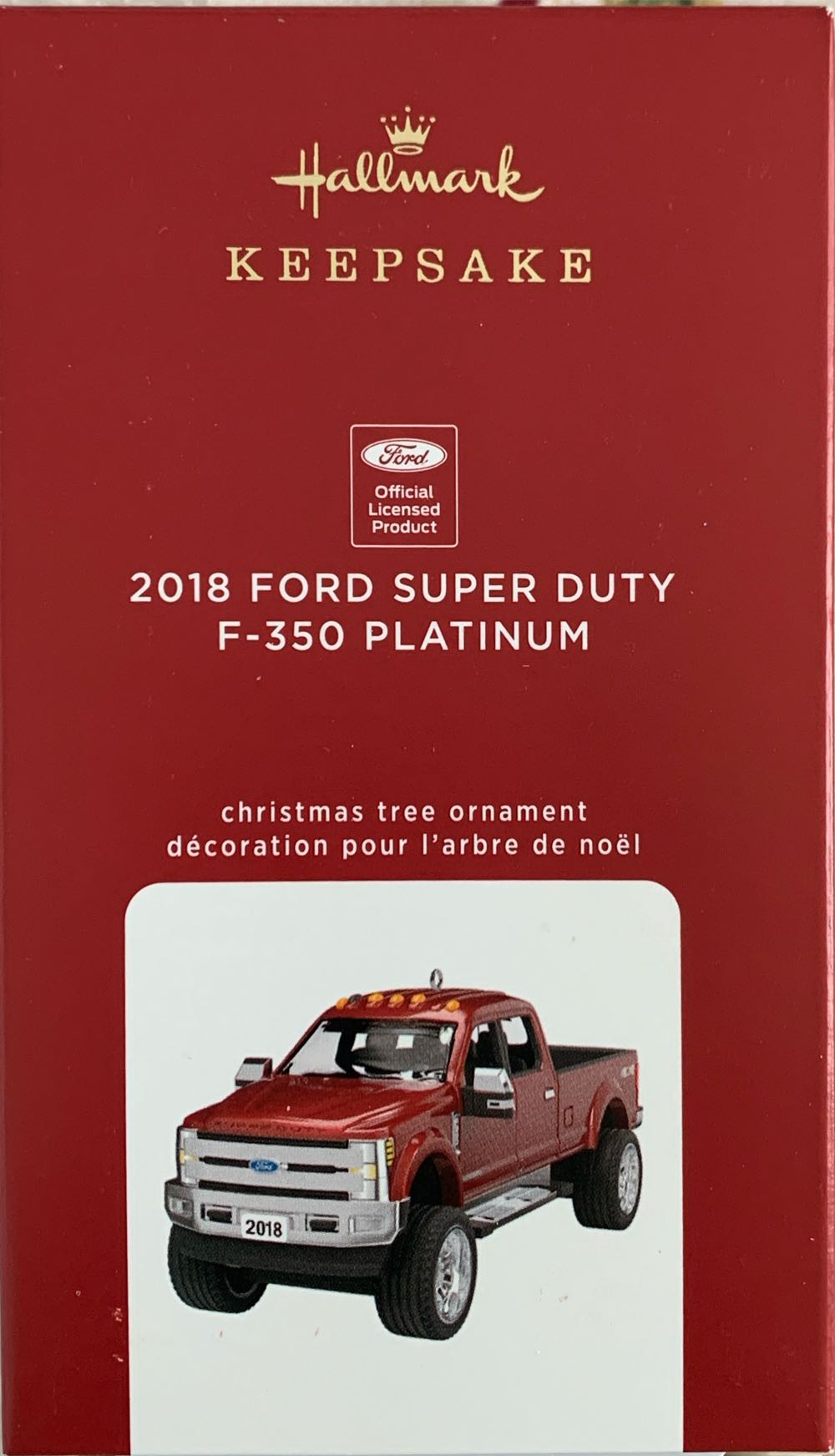 2018 Ford Super Duty F-350 Platinum  ornament collectible [Barcode 763795626366] - Main Image 2