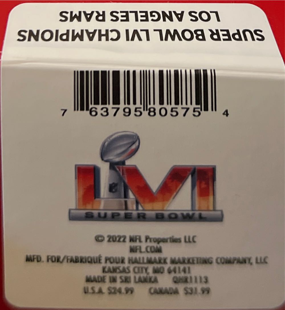 San Jose Sharks Snowman Puck Ornament