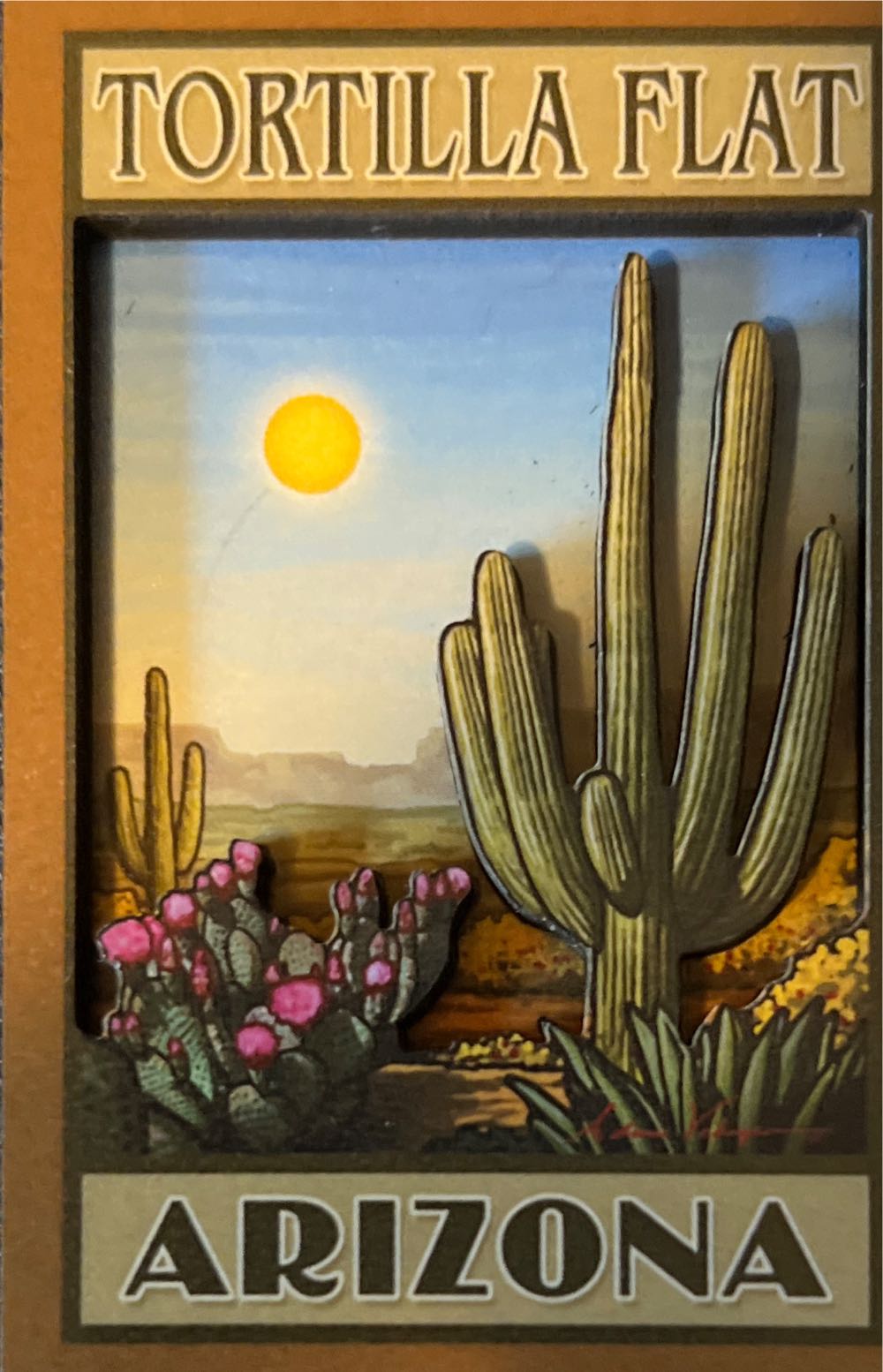 Tortiila Flat, AZ  (Travel) ornament collectible - Main Image 1