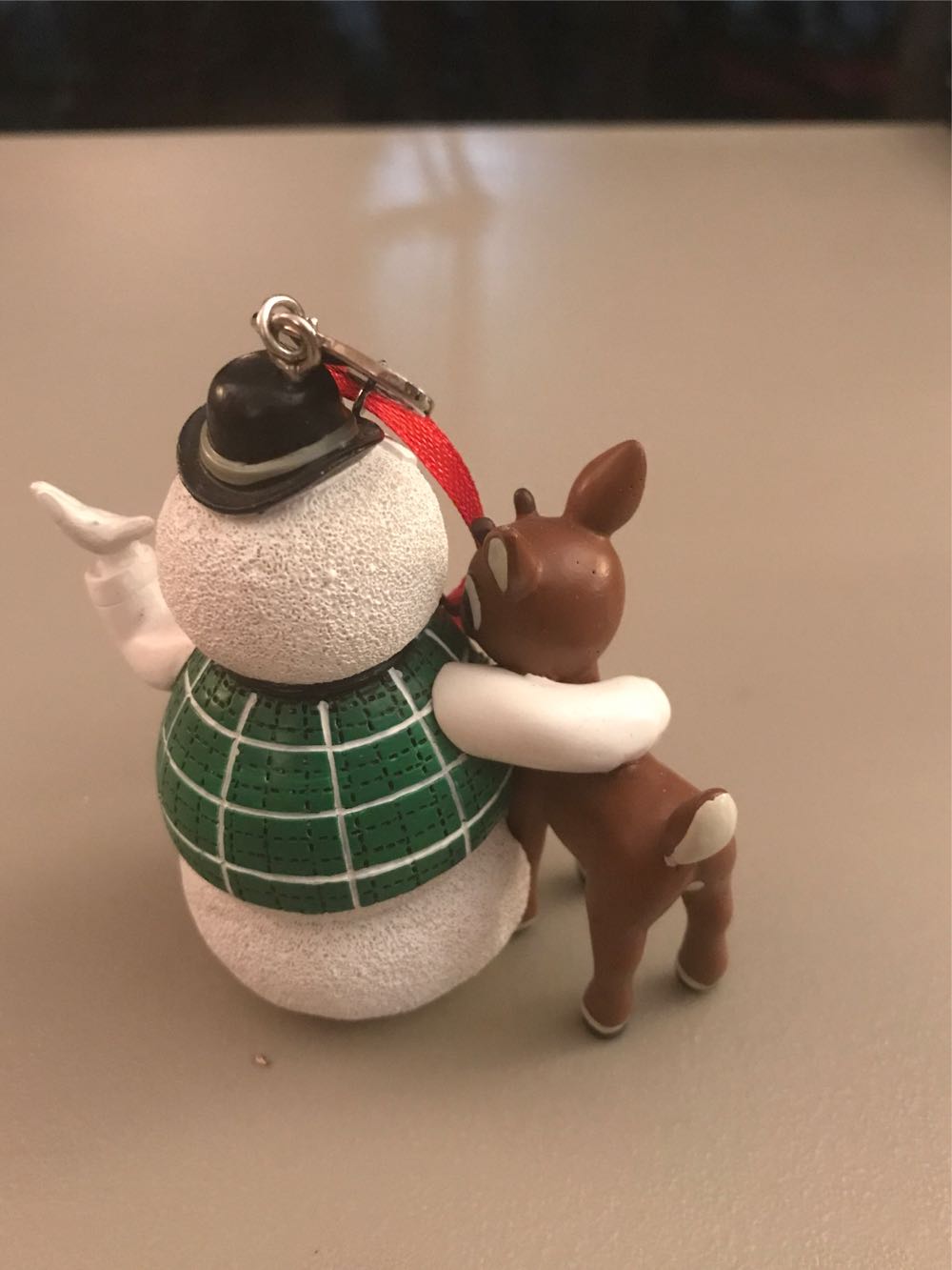 Rudolph & Snowman Sam  ornament collectible - Main Image 2