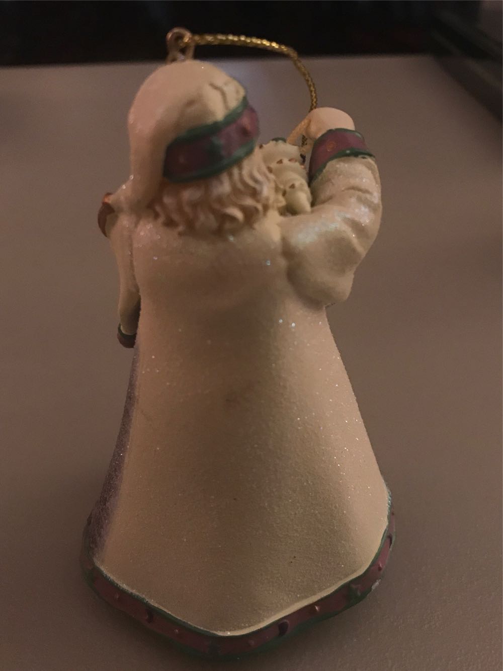 Thomas Kinkade Santa  ornament collectible - Main Image 3