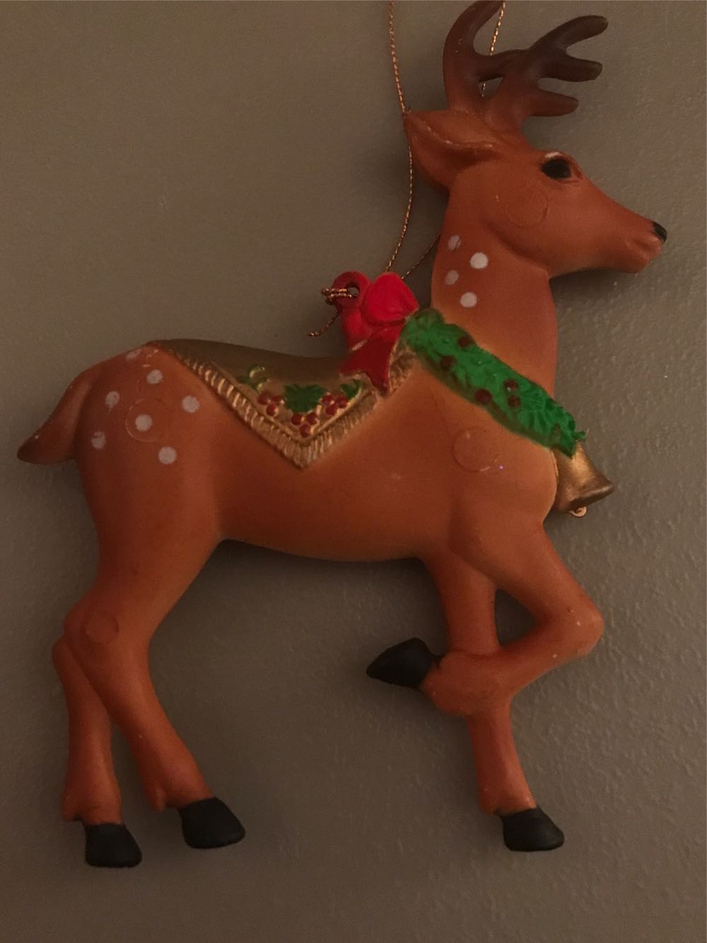 Reindeer  ornament collectible - Main Image 2