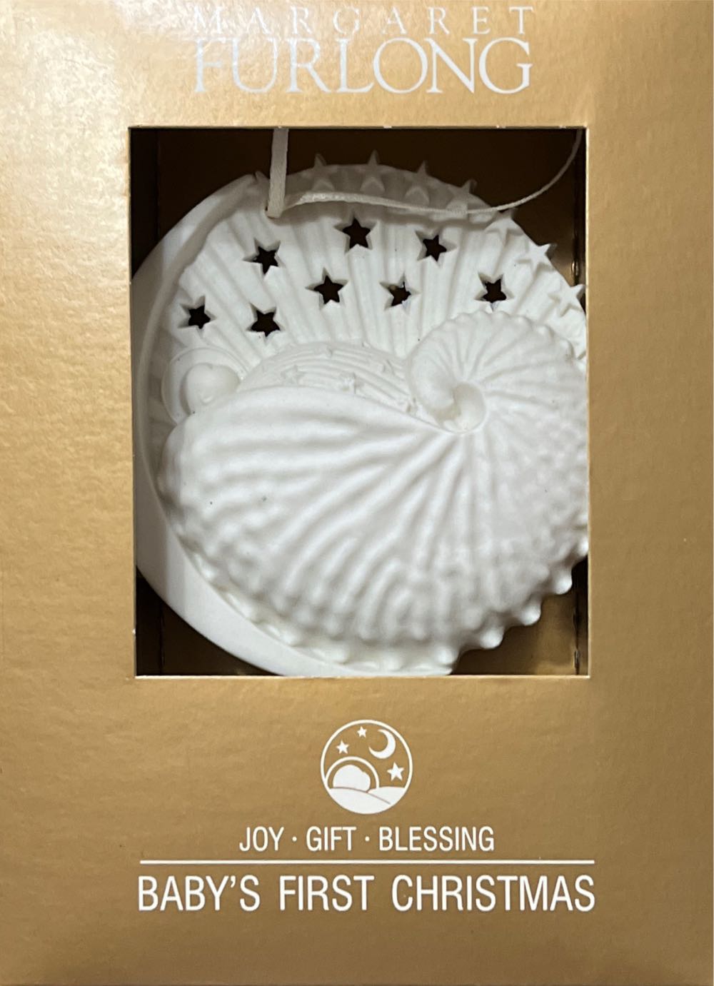 Margaret Furlong Baby’s First Christmas Ornament 3 ...  ornament collectible [Barcode 605033010523] - Main Image 2
