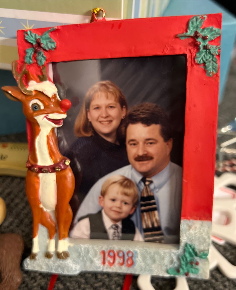 Gold And Green Glitter Ball Ornaments