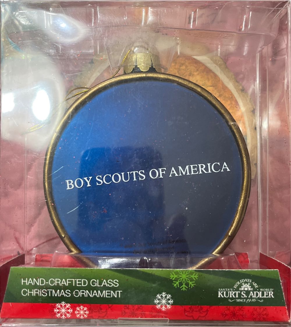 Kurt Adler Boy Scout Fleur De Lis  ornament collectible - Main Image 2
