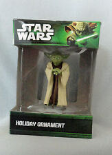 Star Wars Yoda Figural Resin Holiday Christmas Ornament Nib Free Usa Shipping  ornament collectible [Barcode 795902359546] - Main Image 1