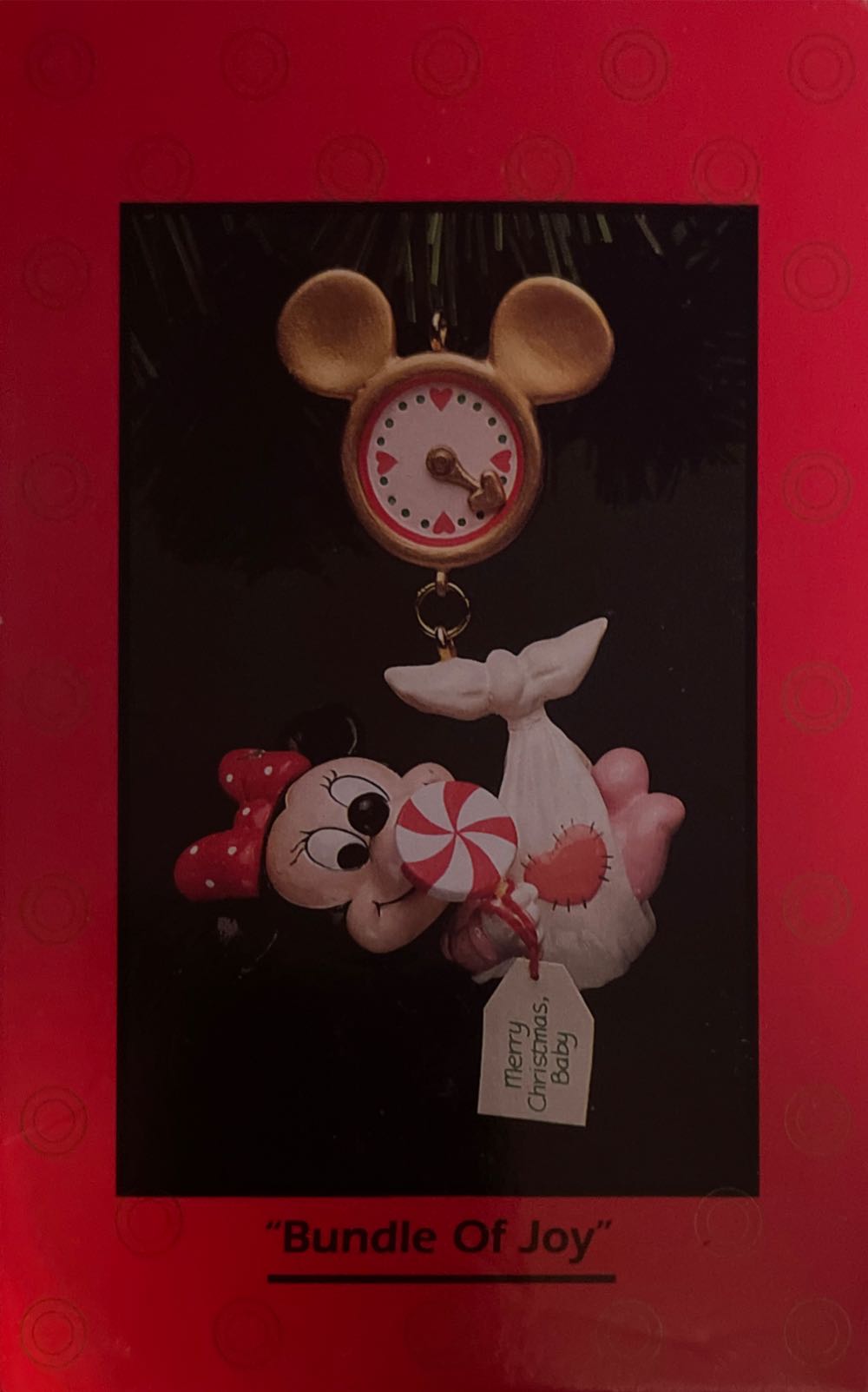 Elf With Paper Cone Of Candy