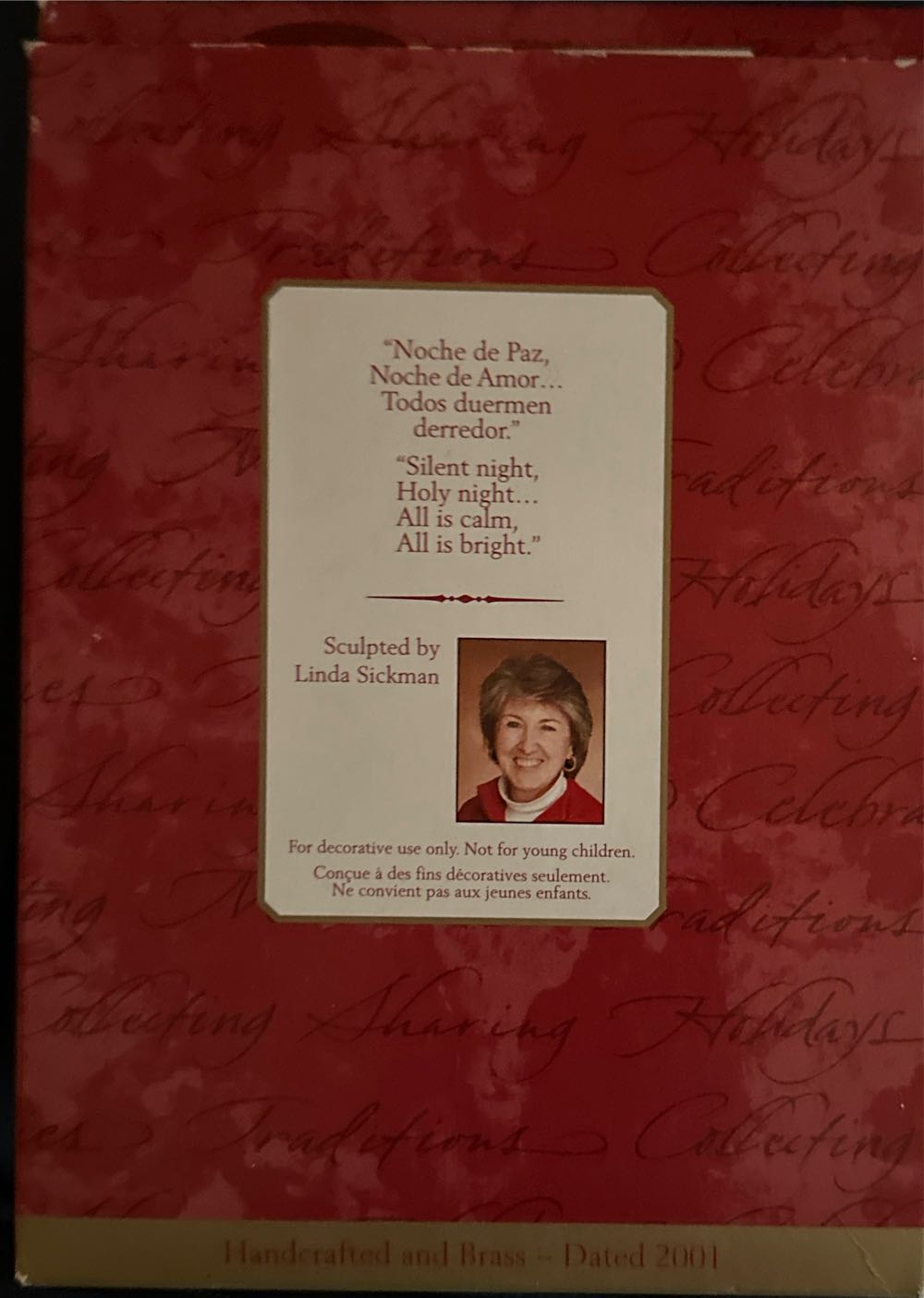 Noche de Paz  (Think Of Others) ornament collectible [Barcode 015012598384] - Main Image 2