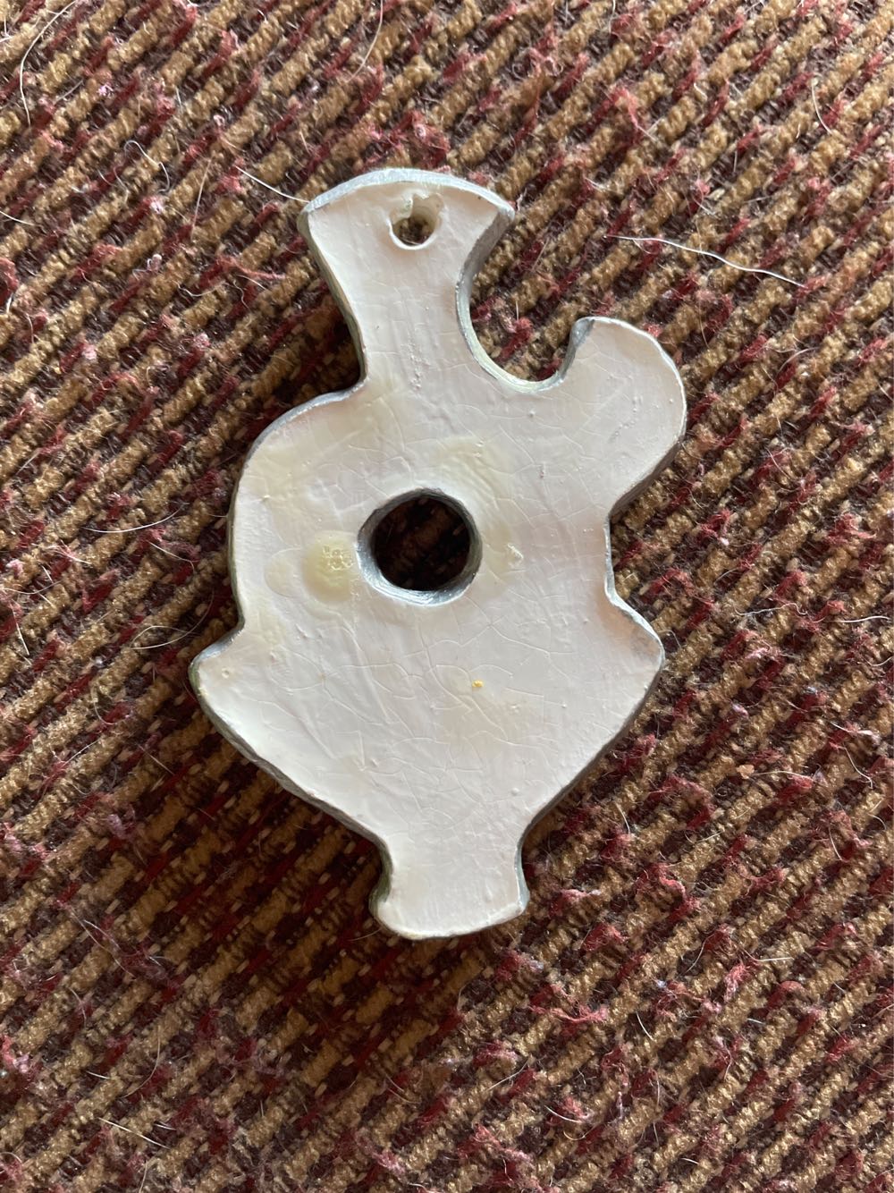 Ceramic - Joy - Holly - JOY (Ceramic) ornament collectible - Main Image 2