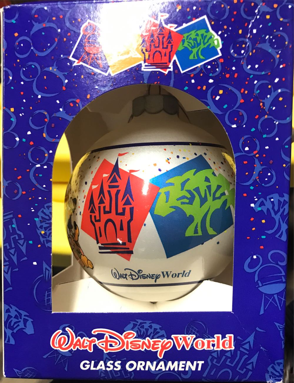 Disney Fab 5 Parks Glass Ball  ornament collectible [Barcode 400153100365] - Main Image 2