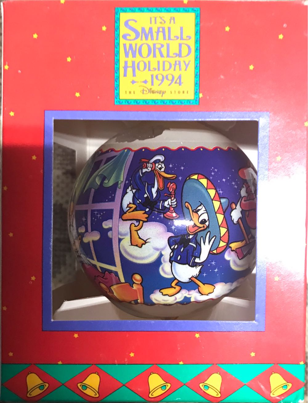 Disney Donald Duck Glass Ball - Donald Duck ornament collectible [Barcode 417034642630] - Main Image 2