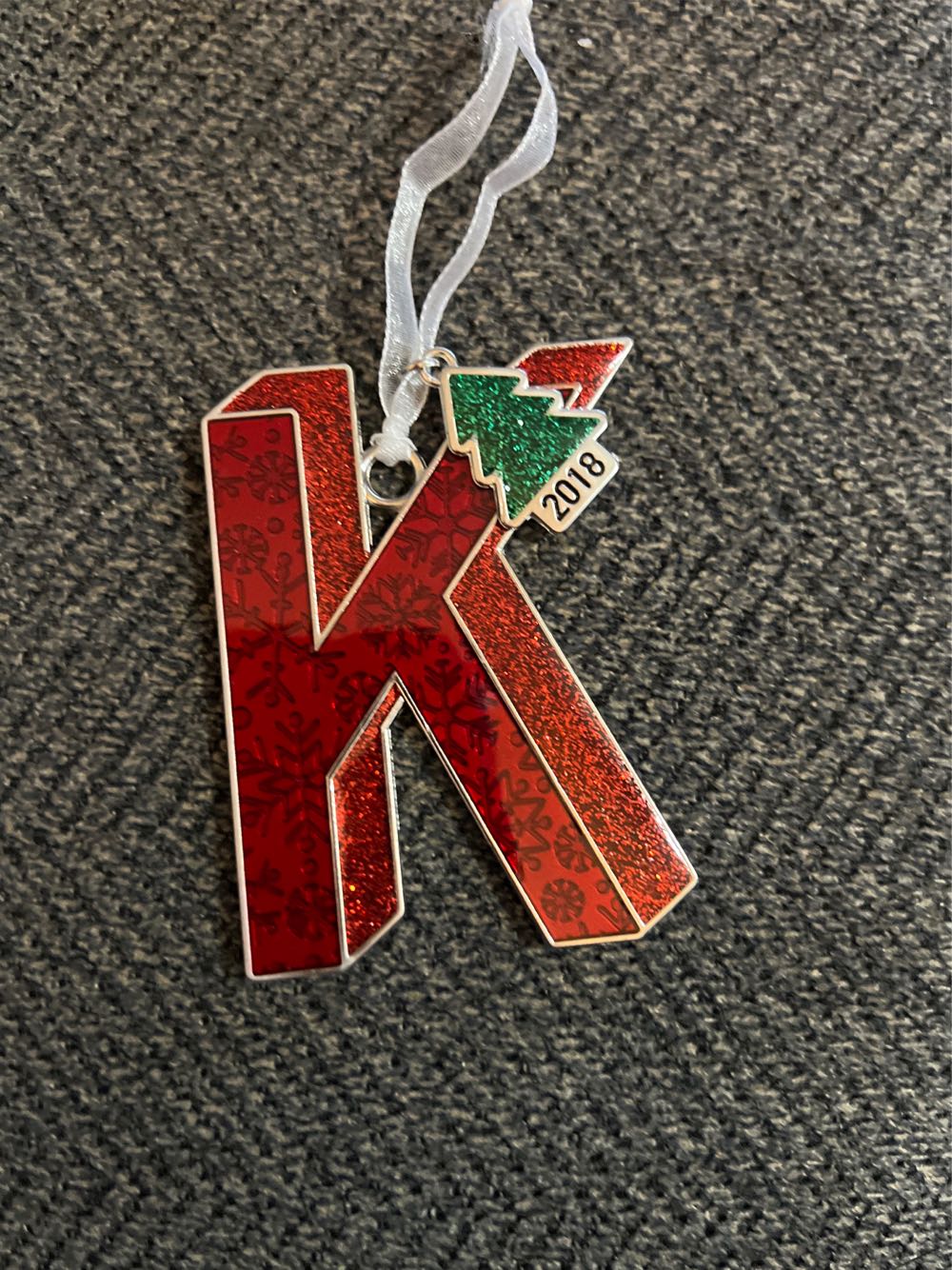 Metal K  ornament collectible - Main Image 1