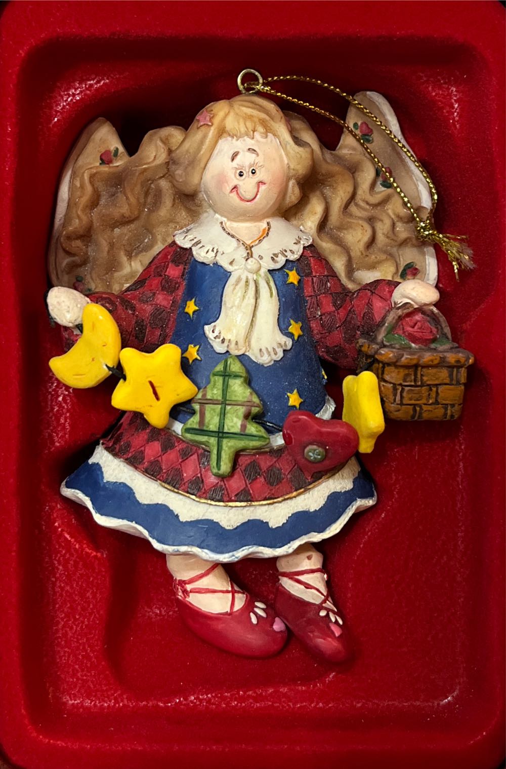 Angel Ornament In Tin  ornament collectible - Main Image 2