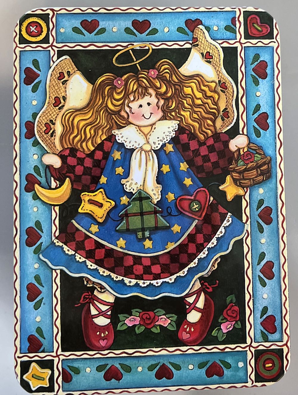 Angel Ornament In Tin  ornament collectible - Main Image 3