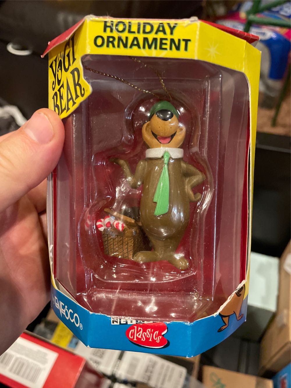 Erzgebirge - Putz - Wood - Miniature - Tree - Small Flat Pine