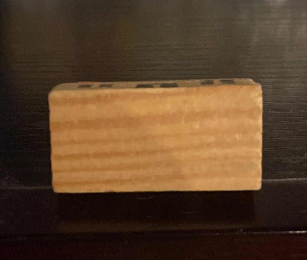 Erzgebirge - Putz - Wood - House - Red Roof Attached - Wooden (Putz Village) ornament collectible - Main Image 2