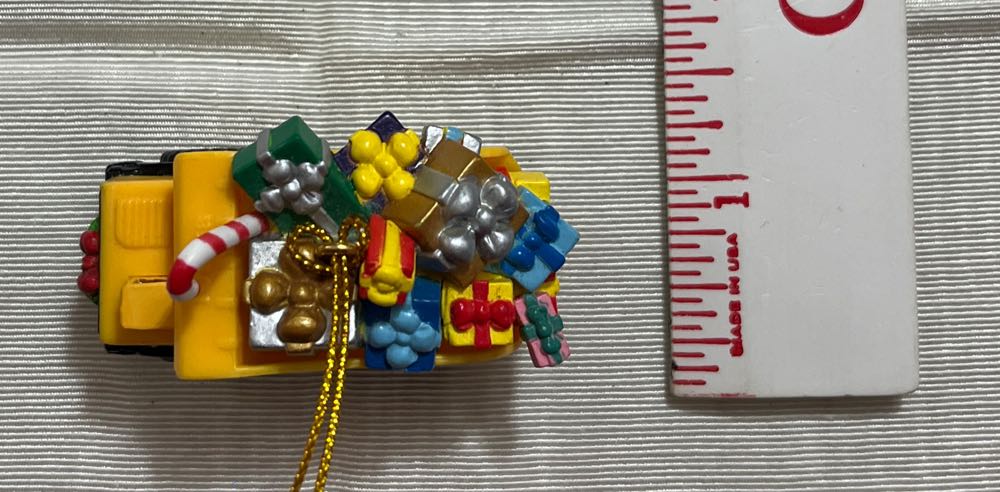 Tonka Truck w/presents  ornament collectible - Main Image 2