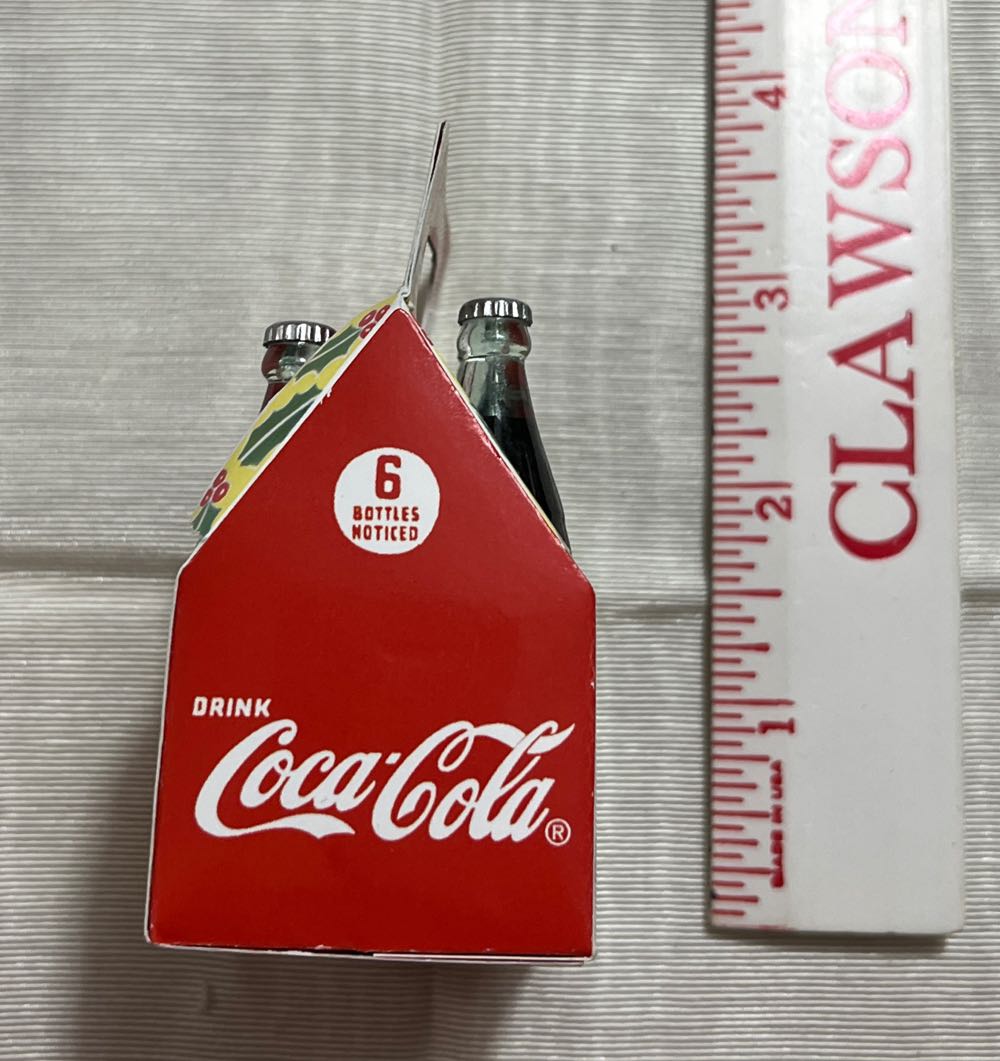 Coca-Cola Six Pack  ornament collectible - Main Image 2