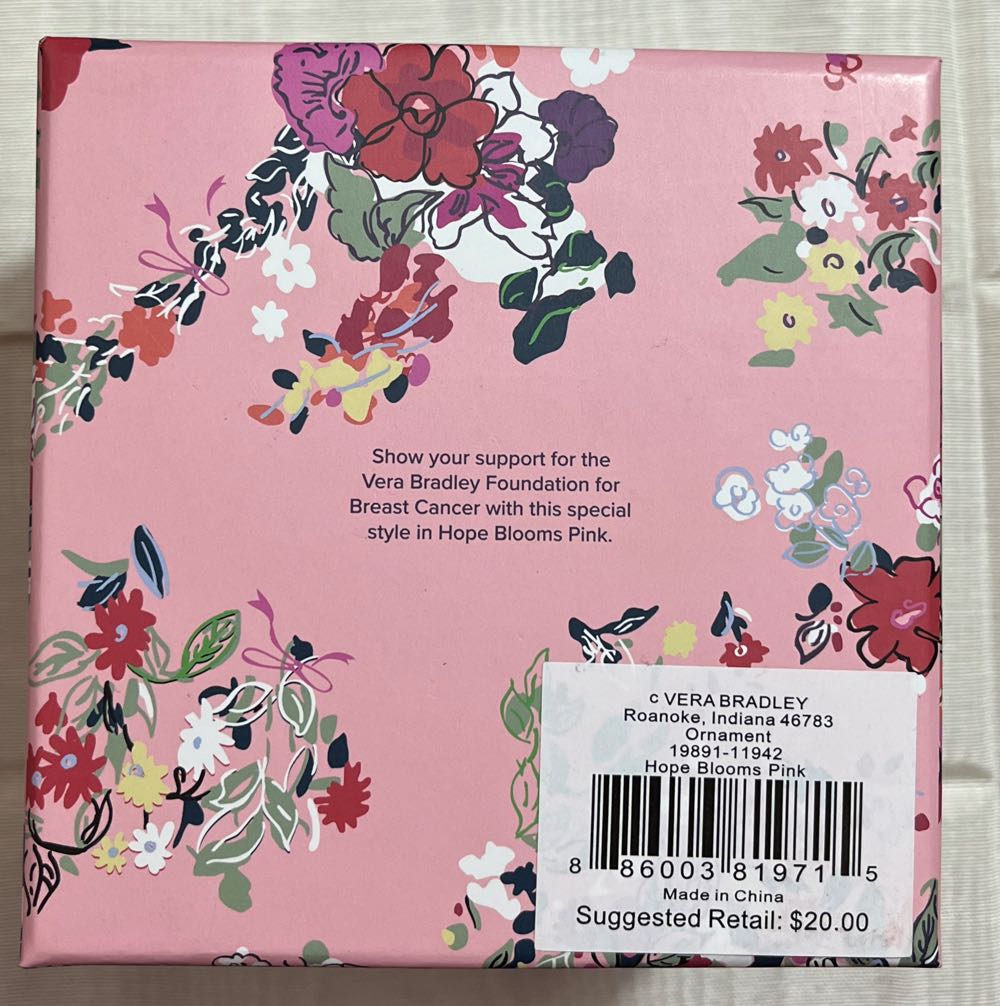 Hope Blooms Pink  ornament collectible [Barcode 886003819715] - Main Image 3